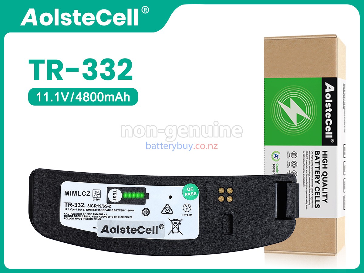replacement 3M TR-332 battery