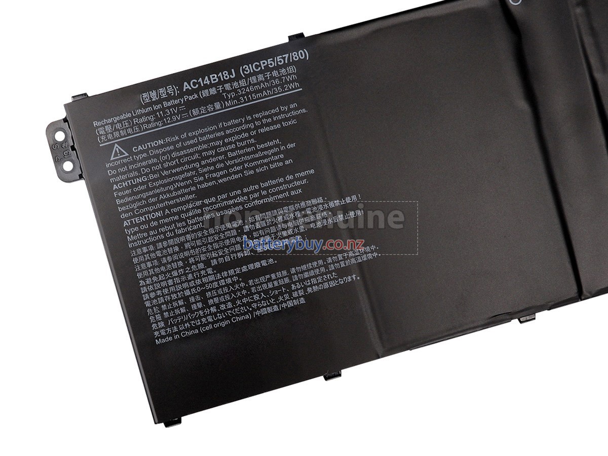 replacement Acer SWIFT 3 SF314-58-54AP battery