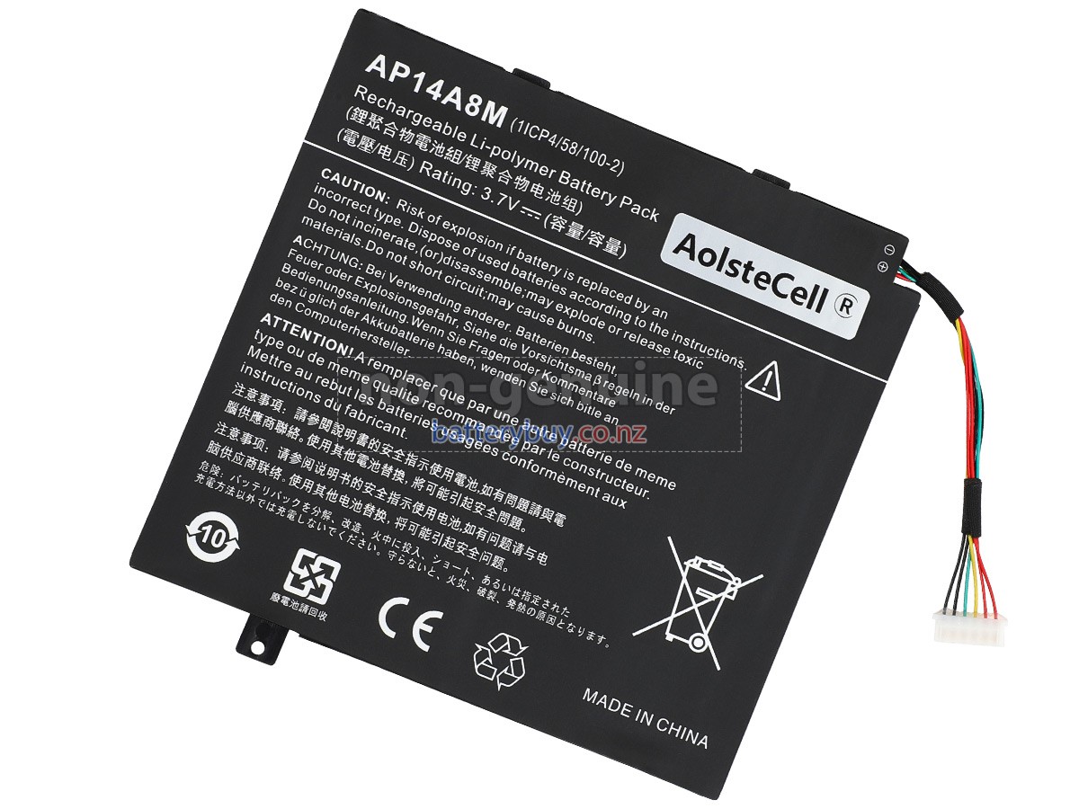 replacement Acer SWITCH 10 SW5-012-15MT battery