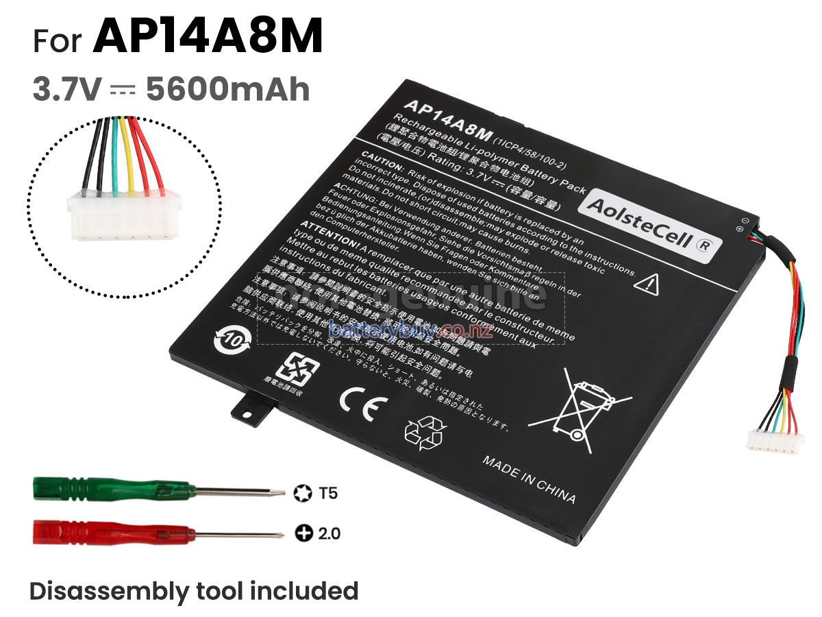 replacement Acer SWITCH 10 SW5-011-15CJ battery