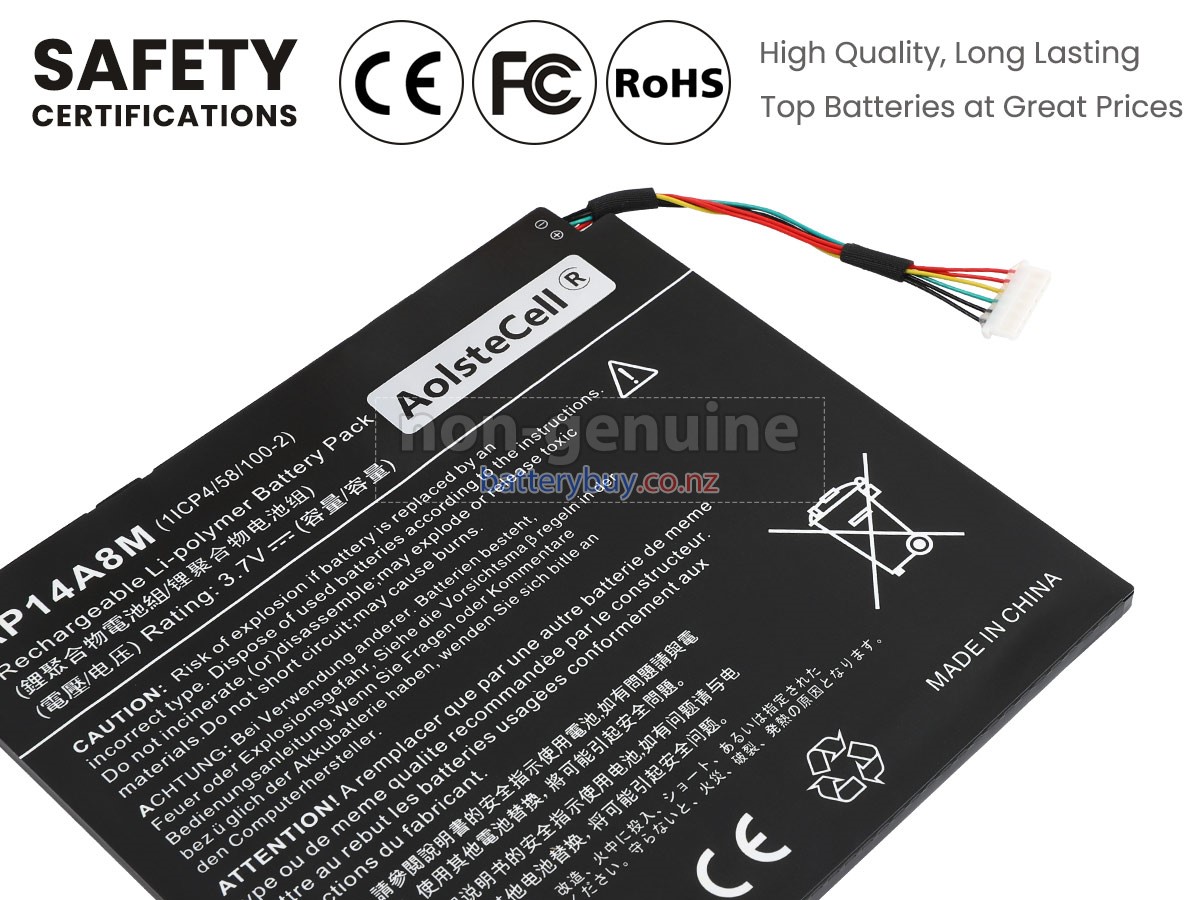 replacement Acer SWITCH 10 SW5-012P-10BJ battery
