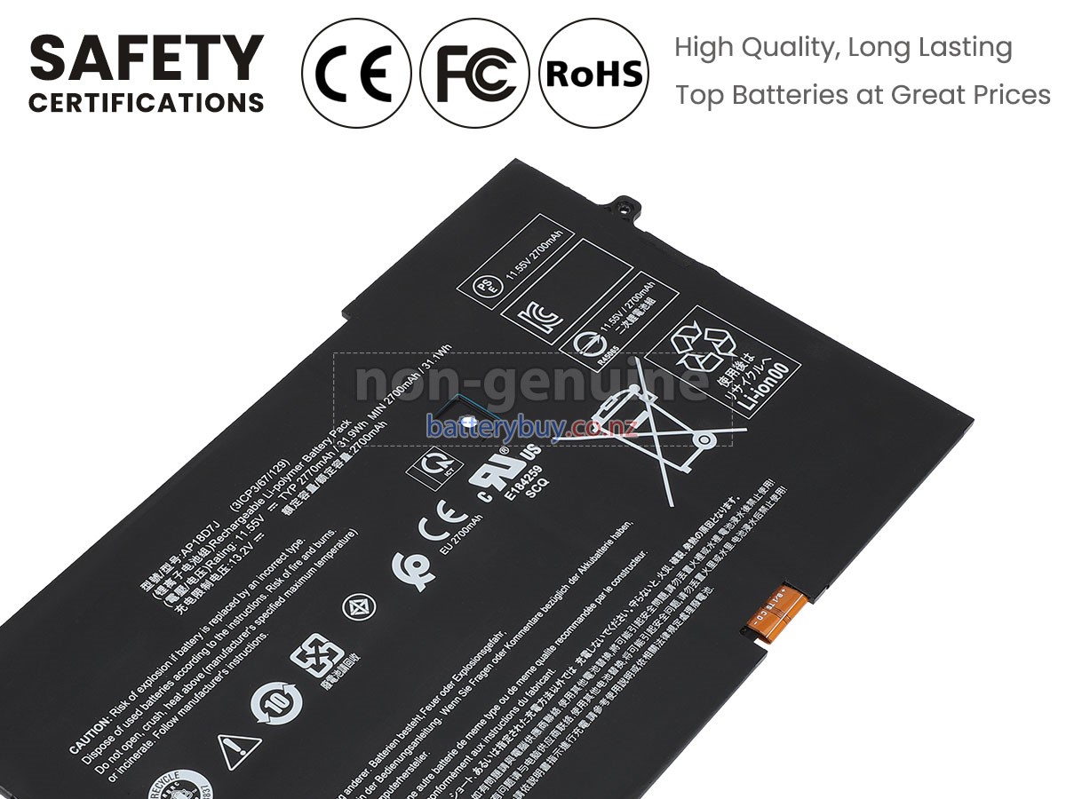 replacement Acer SWIFT 7 SF714-52T-5351 battery