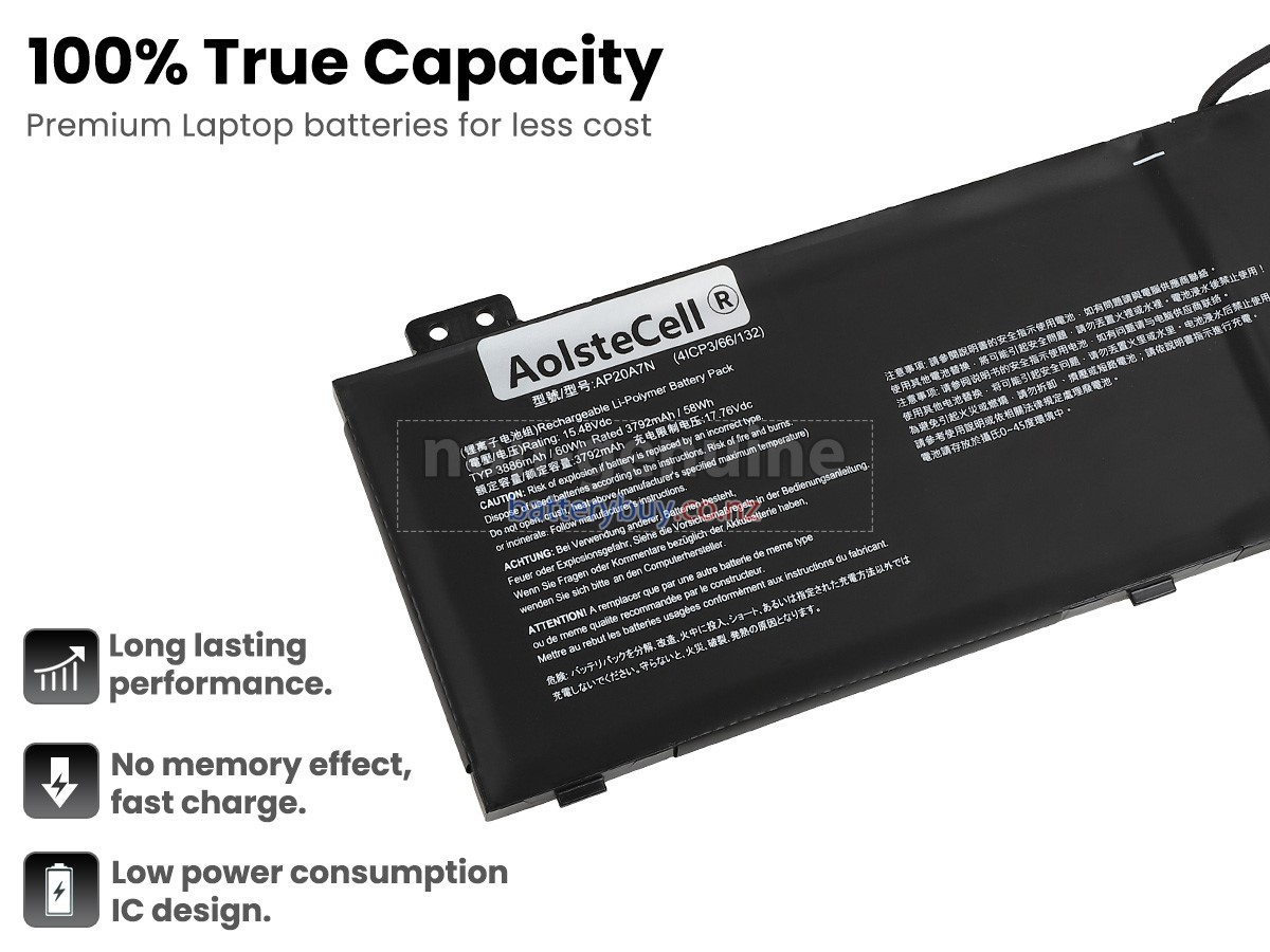replacement Acer Predator TRITON 300 SE PT314-51S-56RF battery