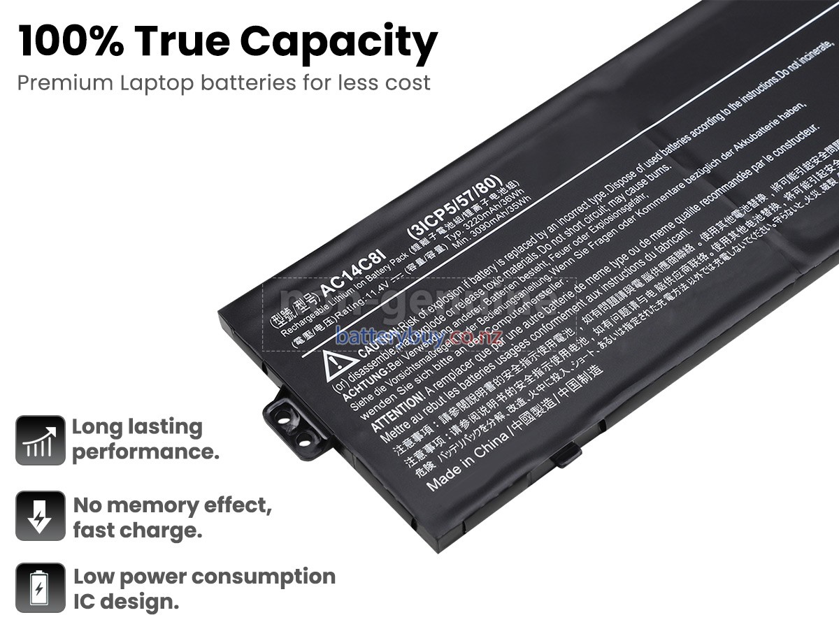 replacement Acer SWITCH 12 SW5-271-63YP battery