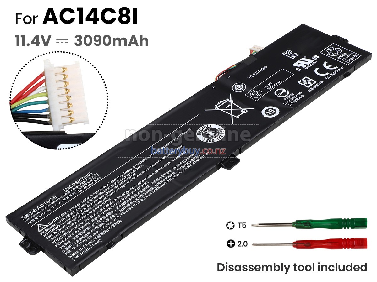 replacement Acer SWITCH 12 SW5-271-61NV battery