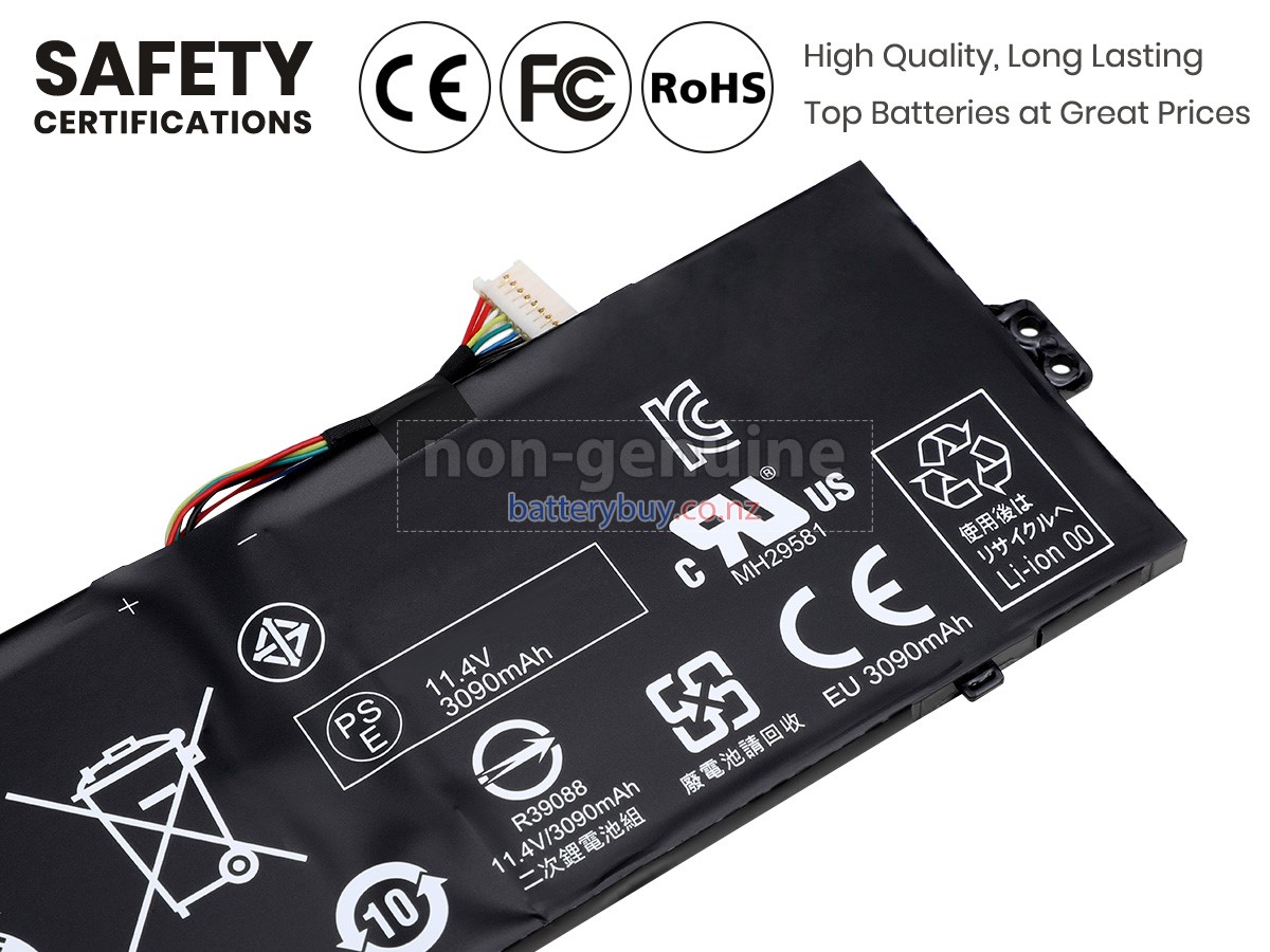 replacement Acer SWITCH 12 SW5-271-63YP battery