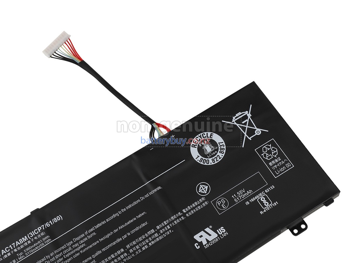 replacement Acer TravelMate X3 TMX314 51 battery