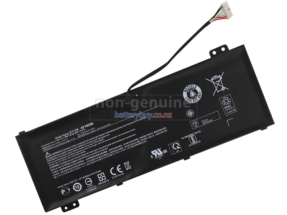 replacement Acer Predator TRITON 300 PT315-53-75G7 battery