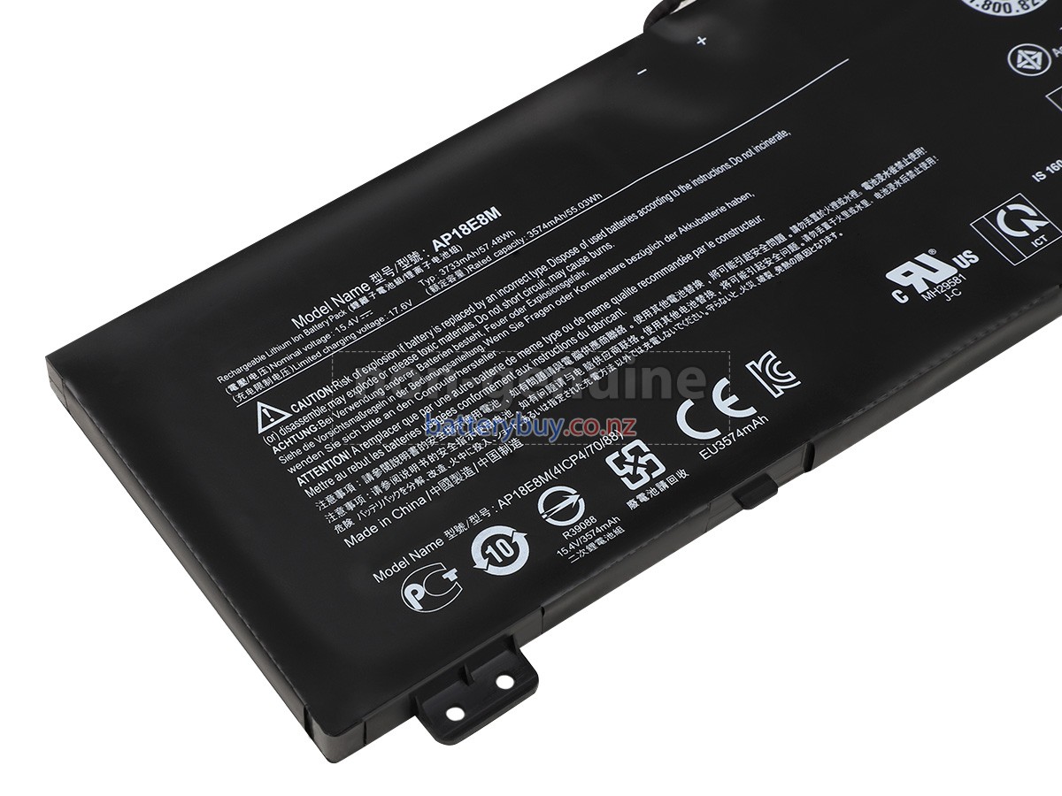 replacement Acer NITRO 5 AN517-54-75T1 battery