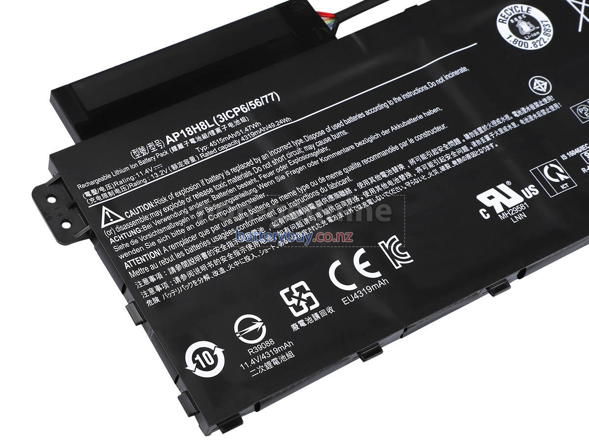 replacement Acer TravelMate P2 TMP214-51G battery