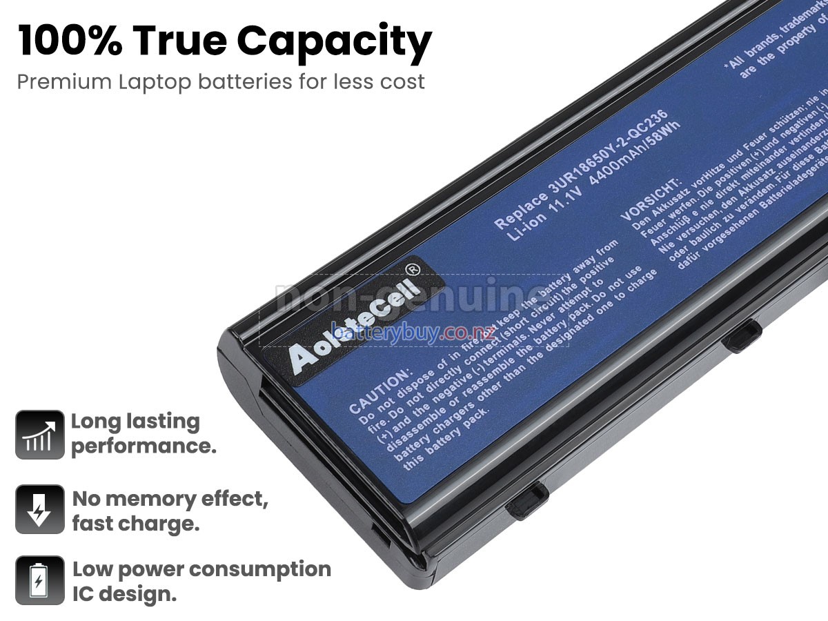 replacement Acer Aspire 9301AWSMI battery