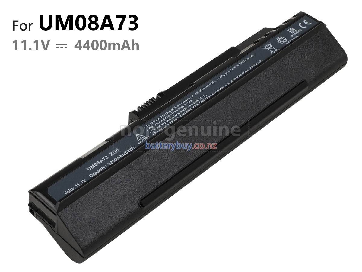replacement Acer Aspire One D250-1185 battery