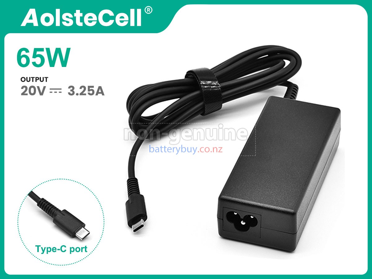 replacement HP 65W 20V 3.25A TYPE-C adapter