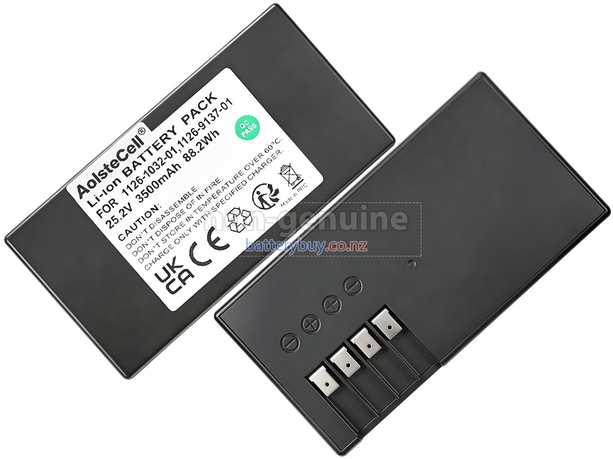 replacement Ambrogio 1126-9137-01 battery