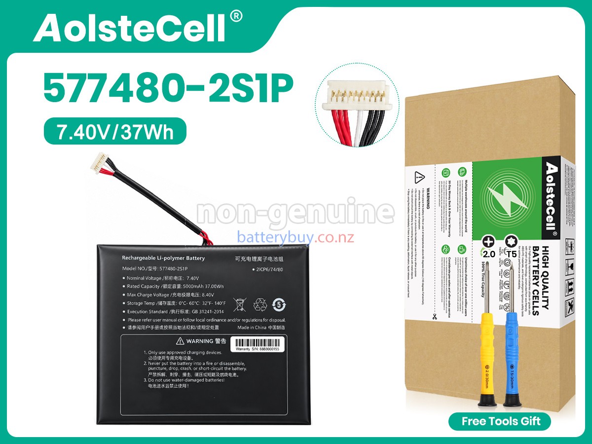replacement AolsteCell 577480-2S1P battery