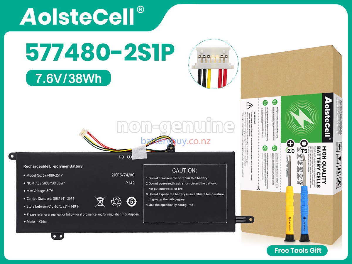 replacement AolsteCell 577480-2S1P battery