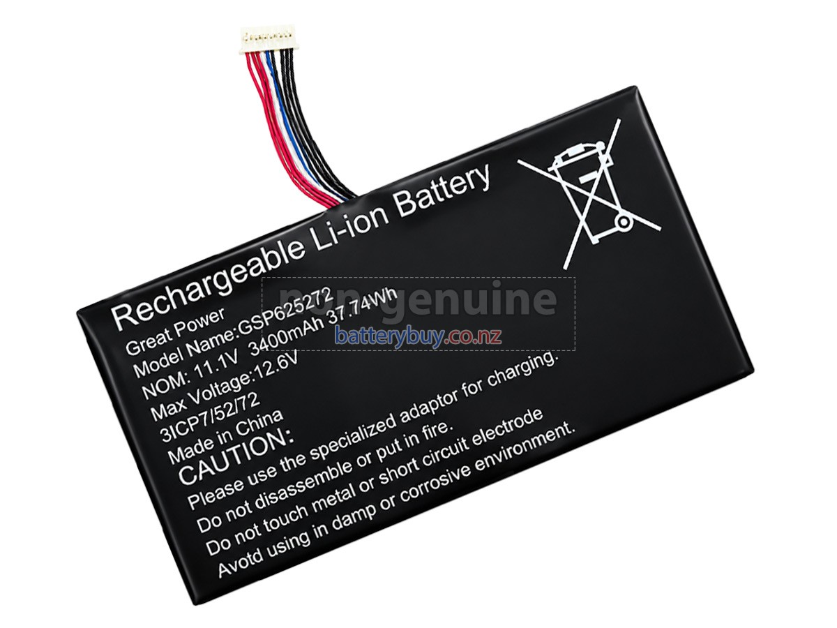replacement AolsteCell GSP625272 battery