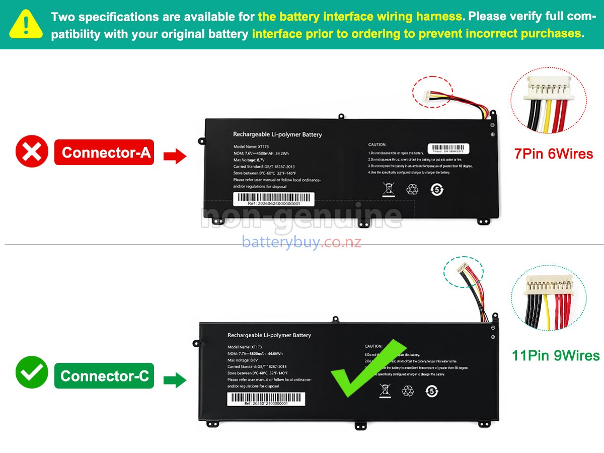 replacement AolsteCell XT173 battery
