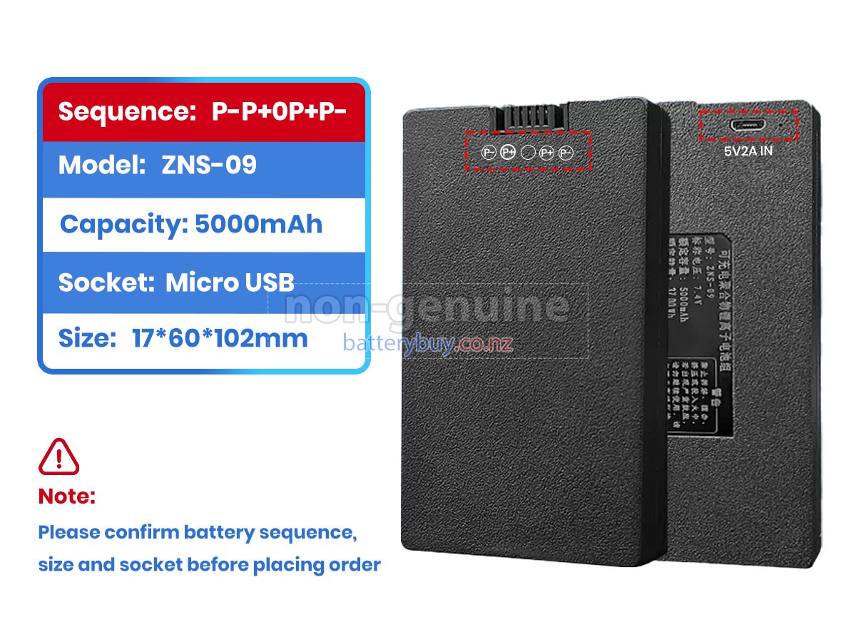replacement AolsteCell ZNS-091 battery