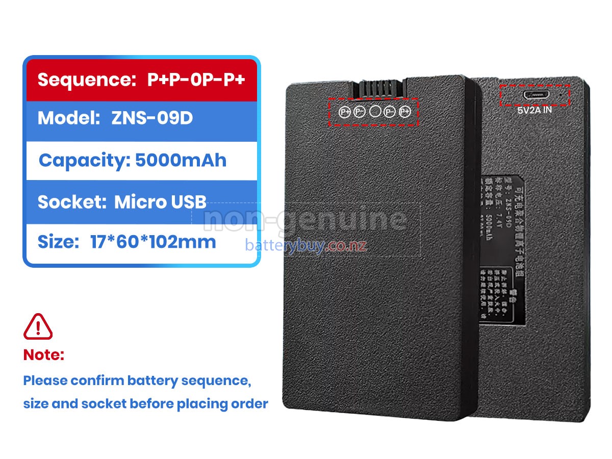 replacement AolsteCell ZNS-28 battery