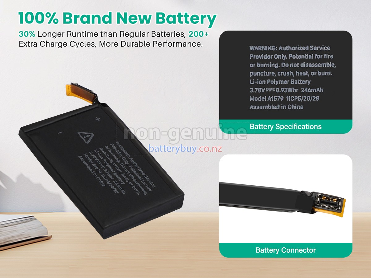 replacement Apple WATCH 1(42MM) battery