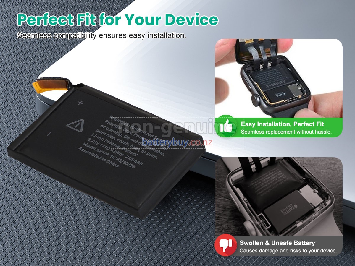replacement Apple WATCH 1(42MM) battery