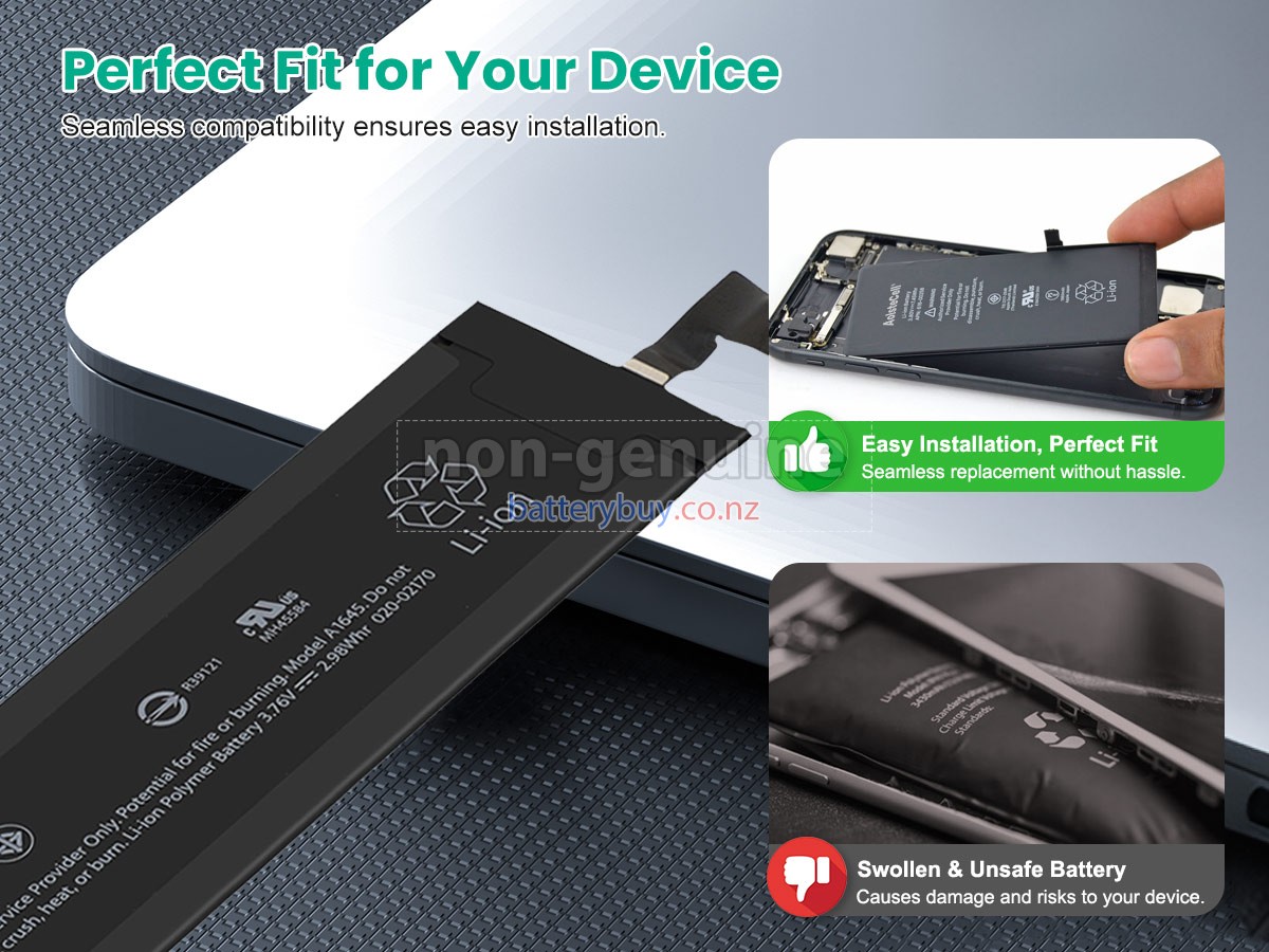 replacement Apple MAGIC KEYBOARD 2 battery