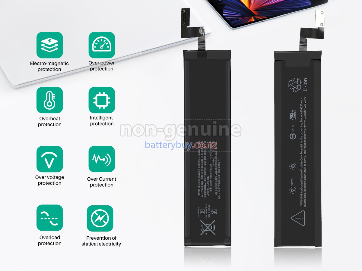 replacement Apple MAGIC KEYBOARD 2 battery