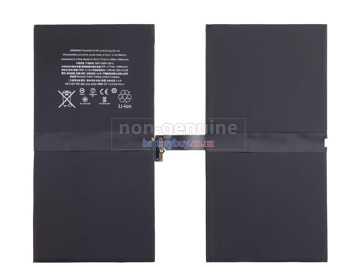 replacement Apple IPAD PRO 12.9 2017 2ND GEN battery