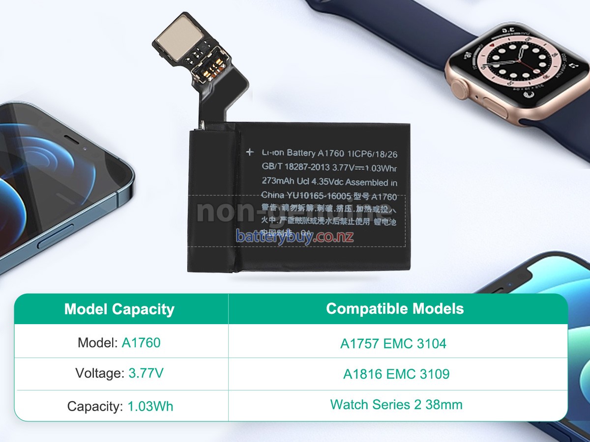 replacement Apple A1816 battery