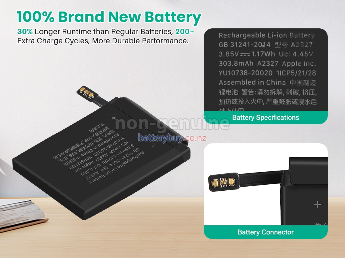 replacement Apple WATCH Series 6 NIKE GPS 44MM battery