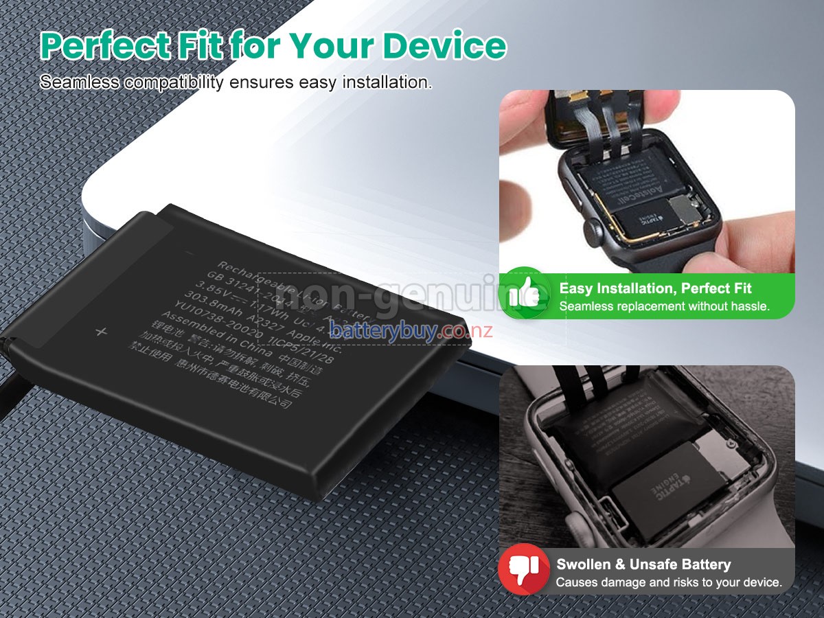 replacement Apple WATCH Series 6 NIKE GPS 44MM battery