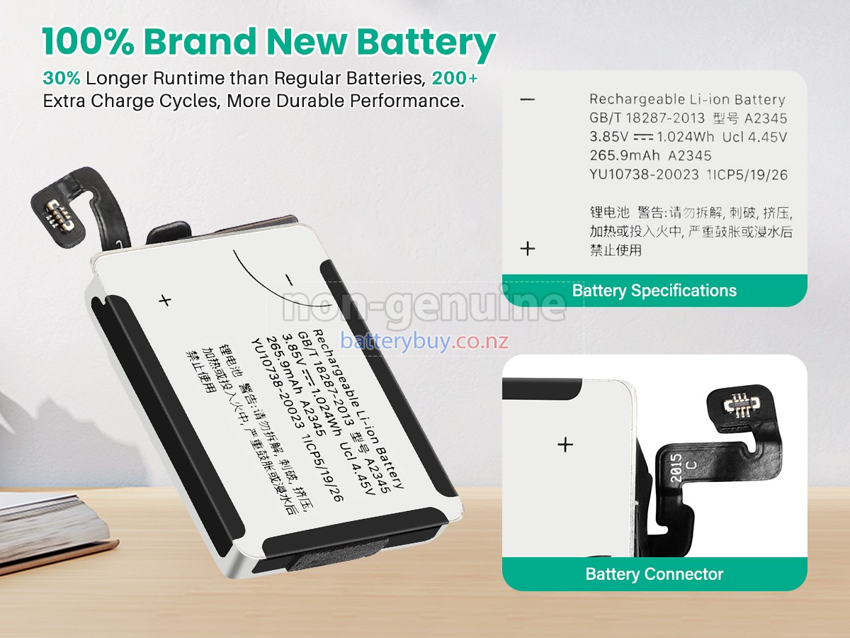 replacement Apple WATCH Series 6 NIKE GPS 40MM battery