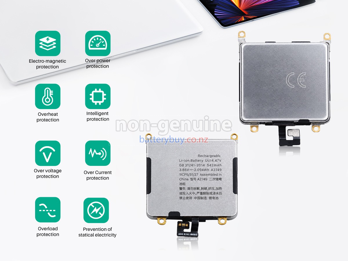 replacement Apple A2749 battery