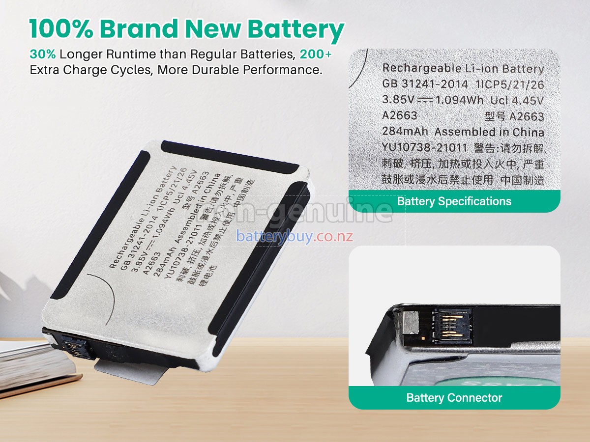 replacement Apple MNN03LL/A battery