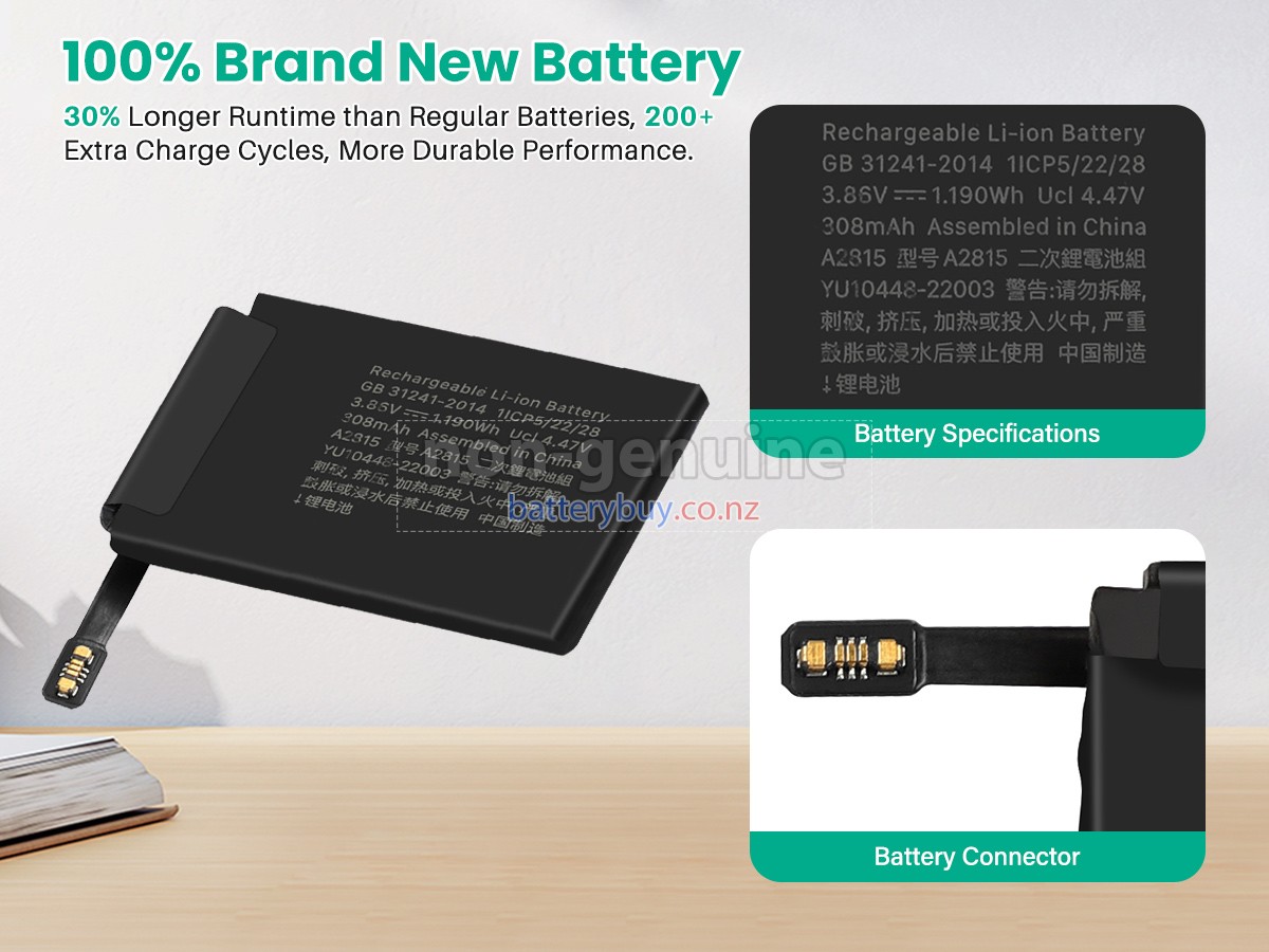 replacement Apple A2858 EMC 8097 battery