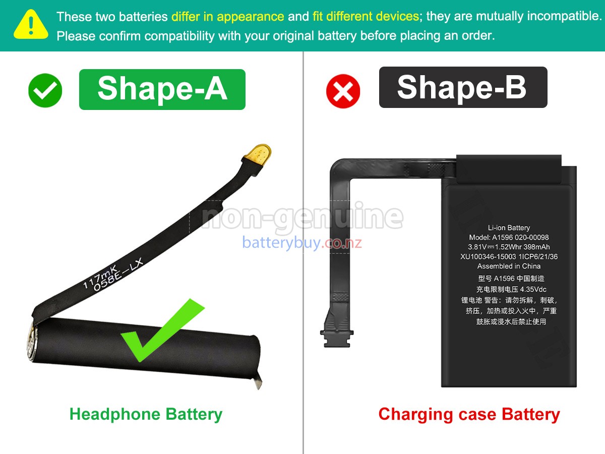 replacement Apple 020-00098 battery