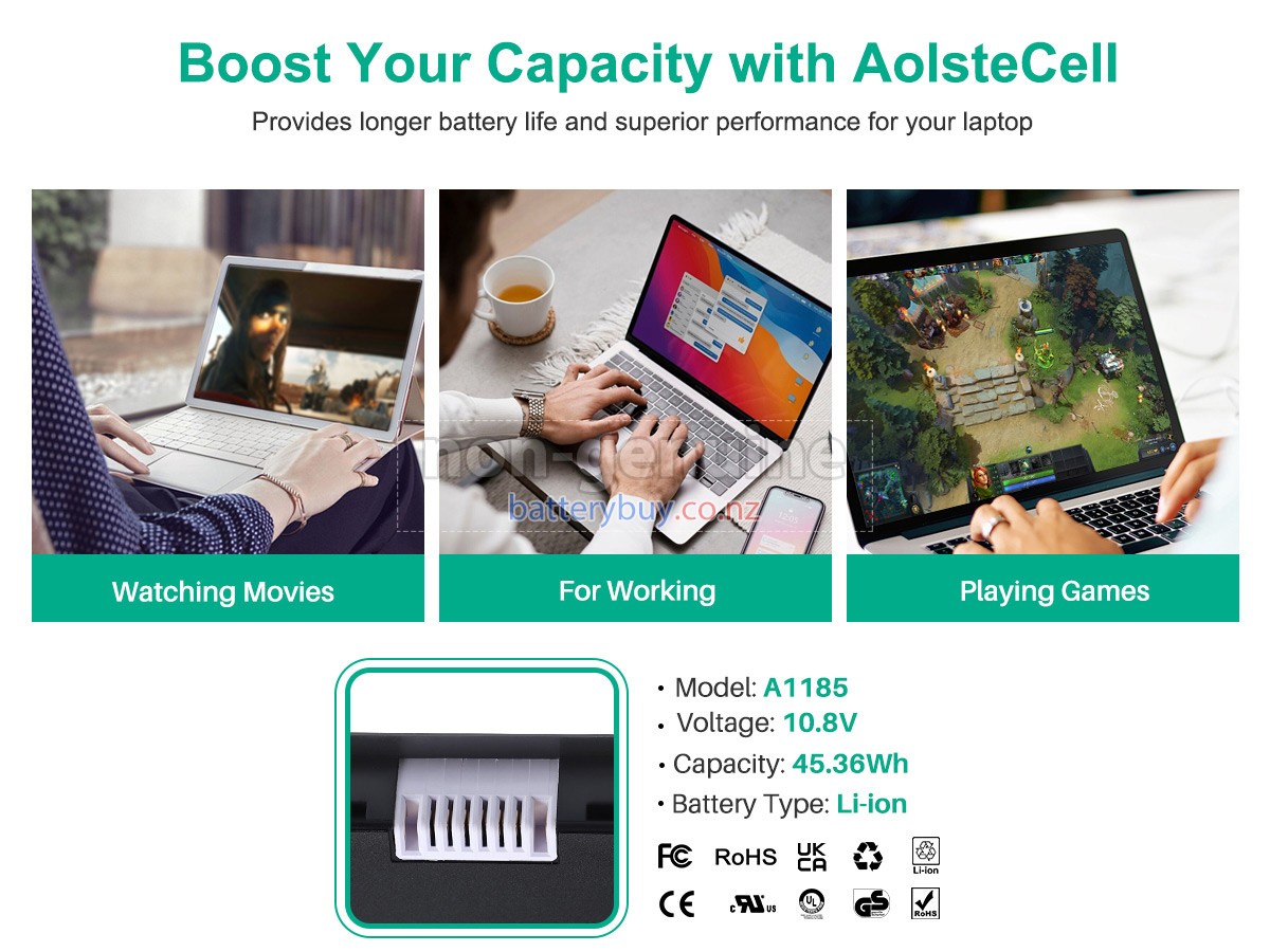 replacement Apple MacBook 13 inch MA254*/A battery