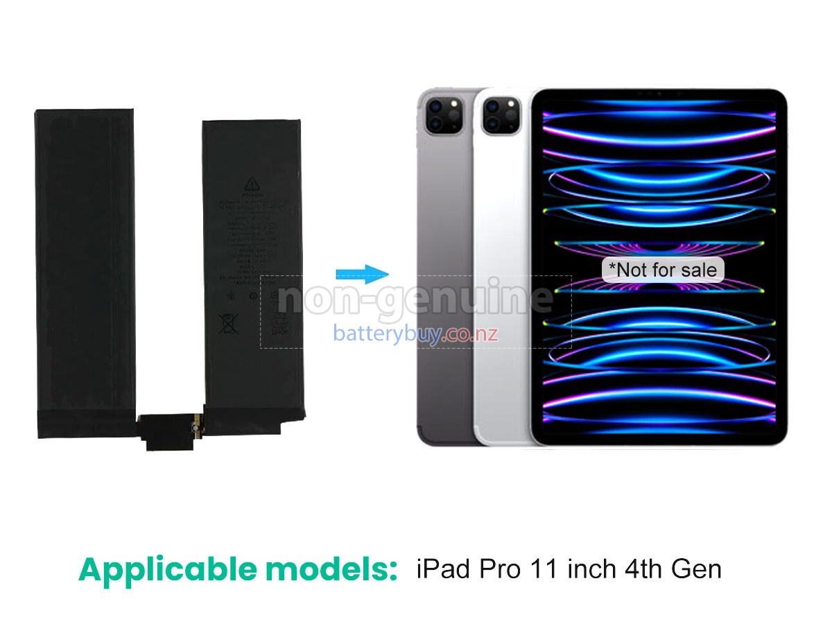 replacement Apple A2435 EMC 8167 battery