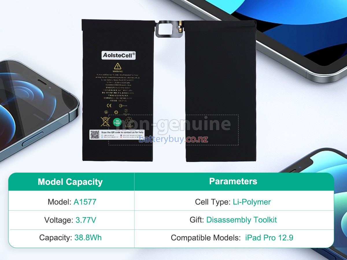 replacement Apple iPad Pro 12.9 inch 1ST GEN battery
