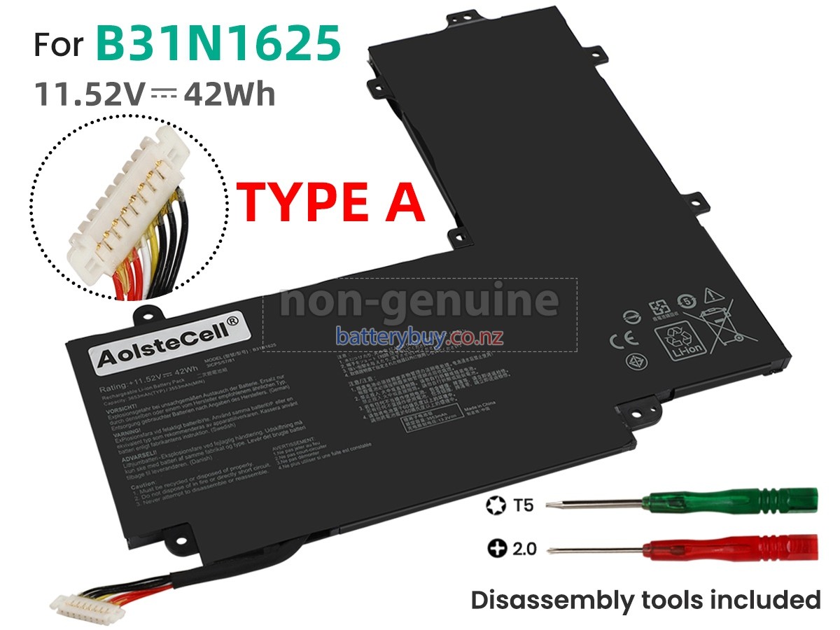 replacement Asus VivoBook Flip 12 TP203NAH-BP002 battery