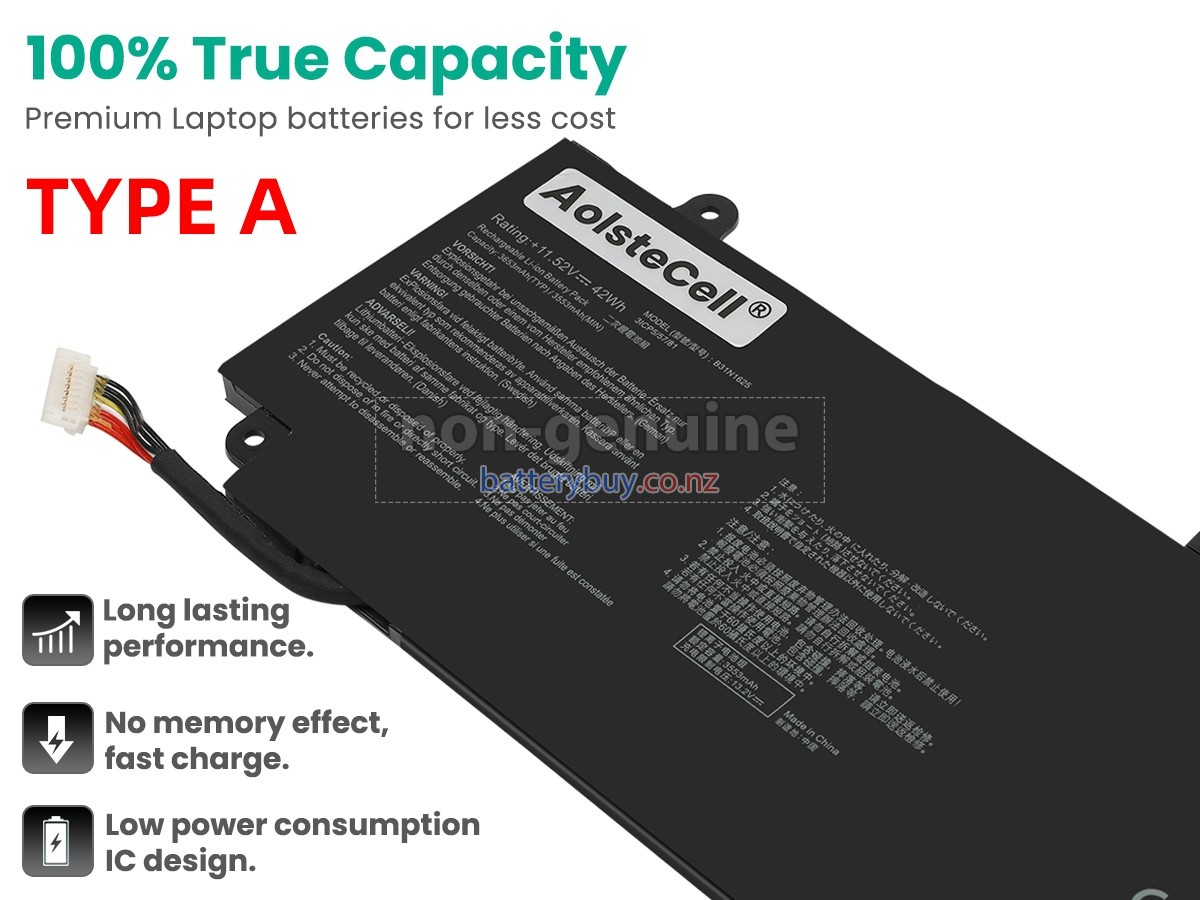 replacement Asus VivoBook Flip 12 TP203NAH-BP002 battery
