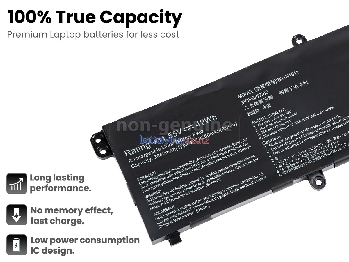 replacement Asus VivoBook S14 S433EA-EB099T battery