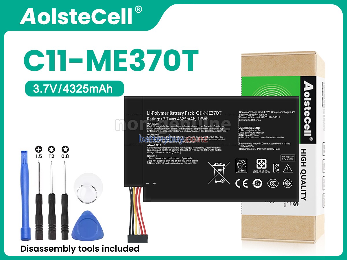 replacement Asus C11-ME370T battery