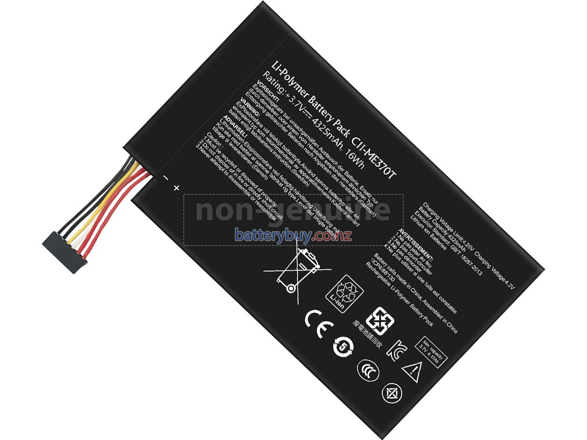 replacement Asus C11-ME370T battery