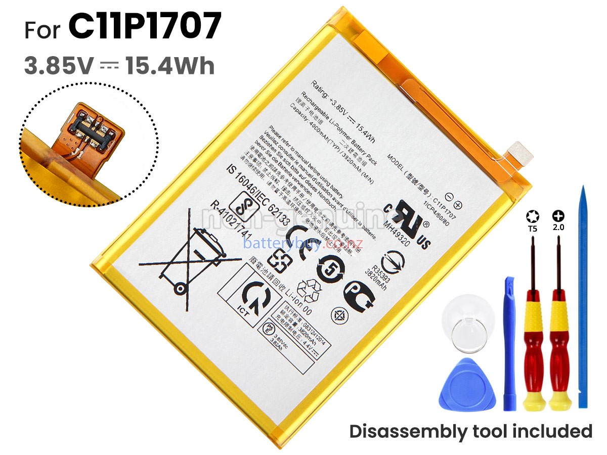 replacement Asus ZENFONE MAX ZB555KL battery