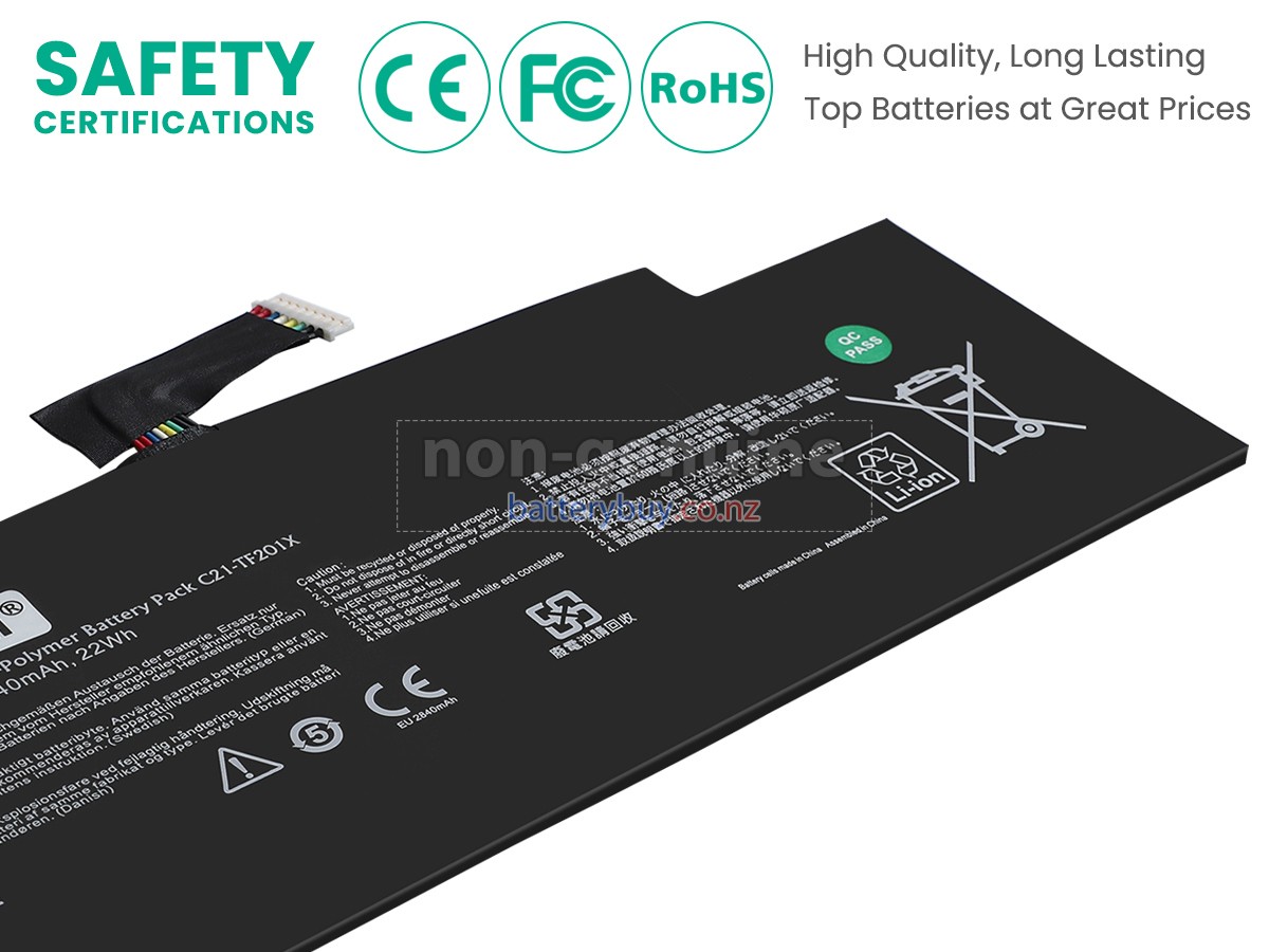 replacement Asus TF300T battery