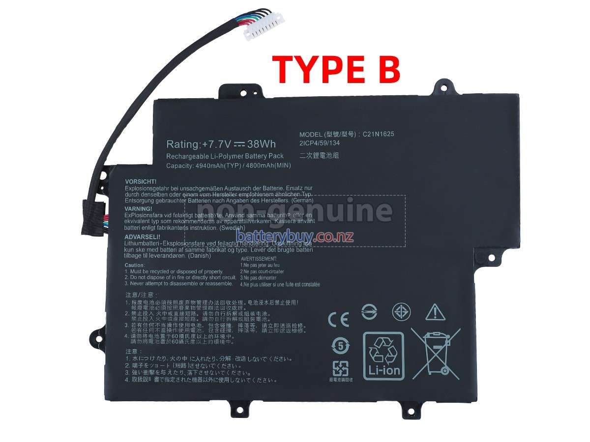 replacement Asus VivoBook Flip 12 TP203NAH-BP002 battery