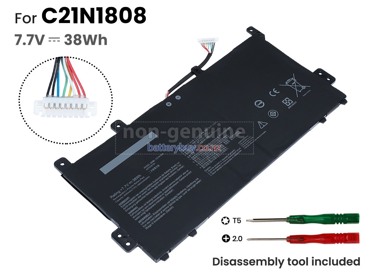 replacement Asus Chromebook C523NA-EJ0447 battery