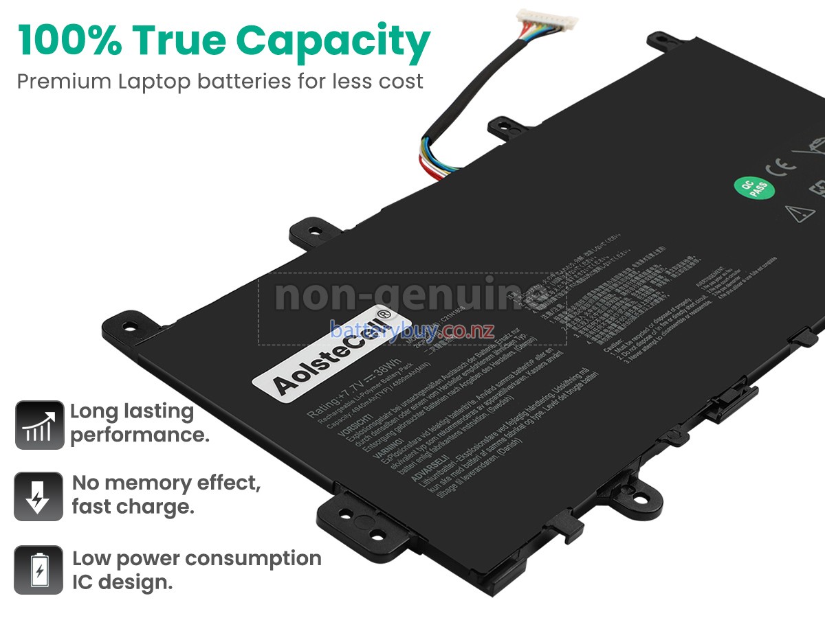 replacement Asus C21N1808 battery